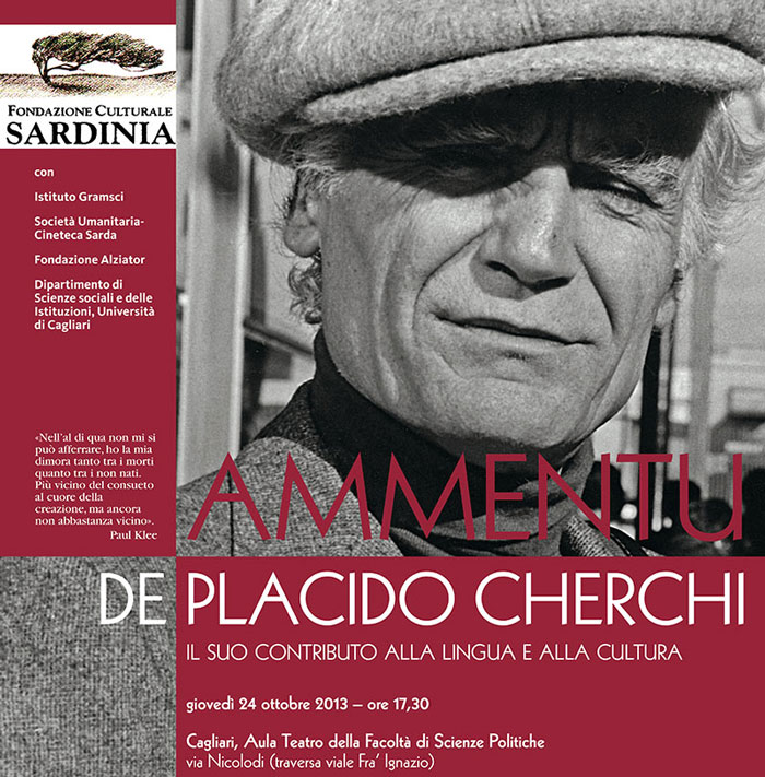 Locandina evento Placido Cherchi