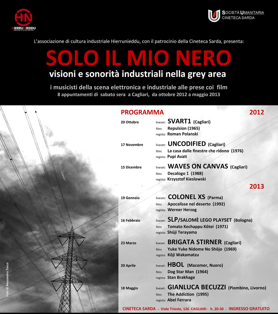 Manifesto Solo il mio nero
